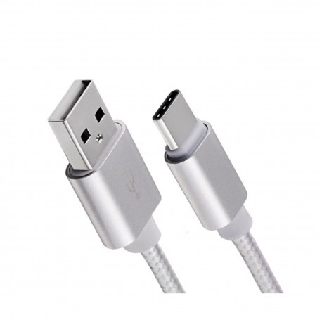 Pleciony kabel USB Typ-C 1m – Kolory