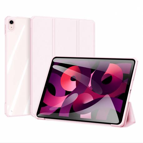 Dux Ducis Copa etui do iPad Air (5. generacji) / (4. generacji) pokrowiec smart cover z podstawką różowy