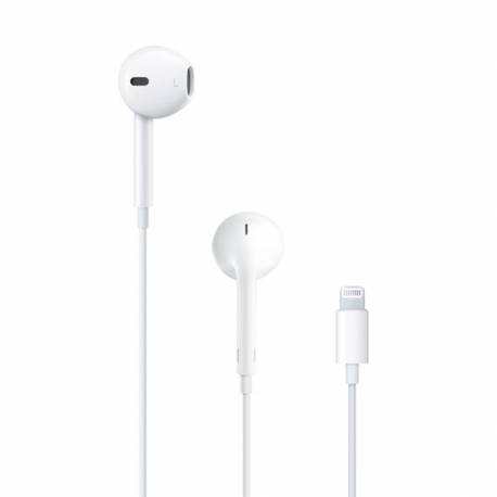Apple EarPods słuchawki dokanałowe z końcówką Lightning do iPhone białe (EU Blister)(MMTN2ZM/A)