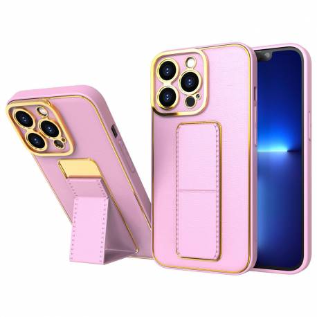 New Kickstand Case etui do iPhone 12 z podstawką różowy