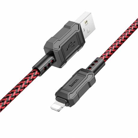 HOCO kabel USB do iPhone Lightning 8-pin 2,4A Leader X94 czerwony