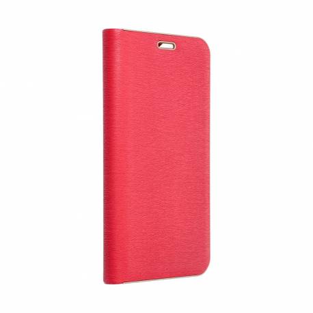 Kabura Luna Book Gold Do Samsung S24 Czerwony