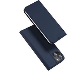 Dux Ducis Skin Pro - Futerał Z Klapką Do Apple Iphone 15 Plus Niebieski