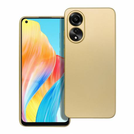 Futerał Metallic Do Oppo A78 4G Złoty