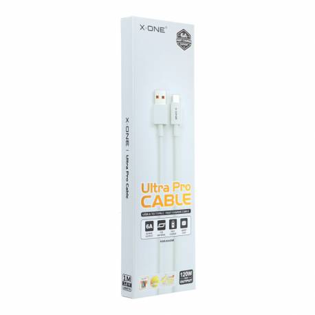 Kabel USB X-ONE Ultra Pro XIAOMI USB C 120W 6A (oryginalny chip)