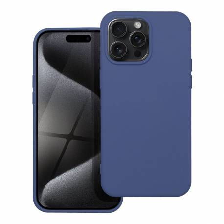 Futerał Silicone Do Iphone 15 Pro Max Niebieski