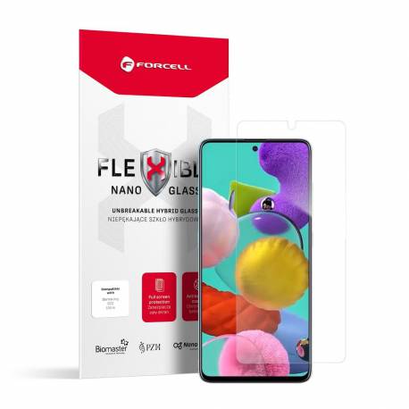 Szkło hybrydowe Forcell Flexible Nano Glass do Samsung Galaxy A51