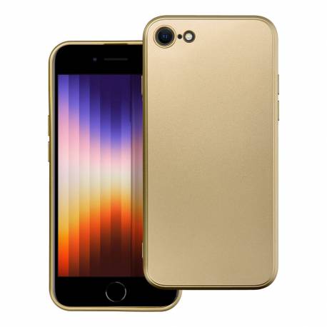 Futerał Metallic Do Iphone 7 / 8 / Se 2020 / Se 2022 Złoty