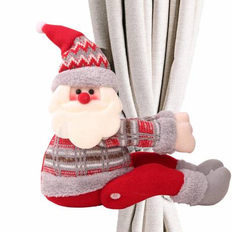 Mikołaj Krasnal Świąteczny Boże Narodzenie Na Rzep 34 Cm Wzory Norweskie Ksn38