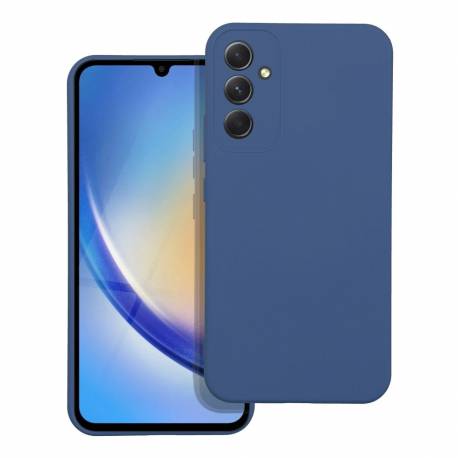 Futerał Silicone Do Samsung Galaxy A34 5G Niebieski