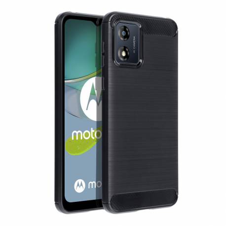 Futerał Carbon Do Motorola E13 Czarny