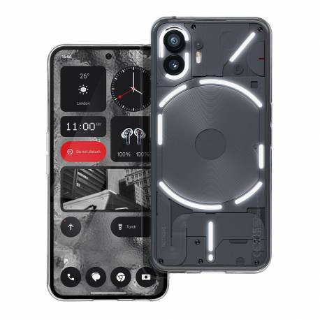 Futerał Clear Case 2Mm Do Nothing Phone 2 (Camera Protection)