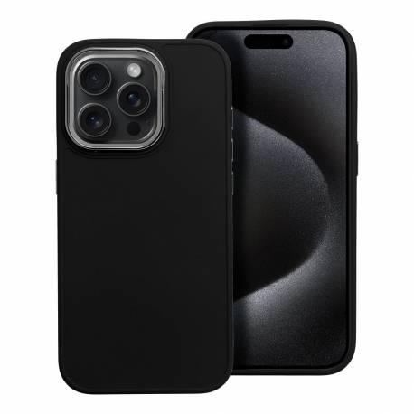 Futerał Frame Do Iphone 15 Pro Czarny
