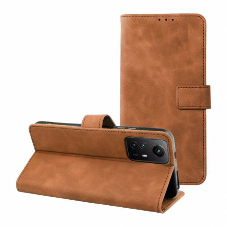 Kabura Tender Book Do Xiaomi Redmi Note 12S Brązowy