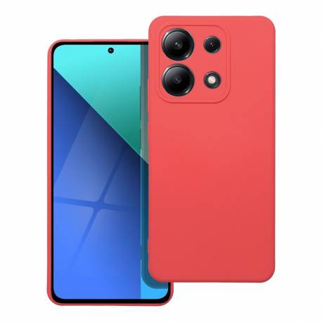 Futerał Silicone Do Xiaomi Redmi Note 13 4G Brzoskwiniowy