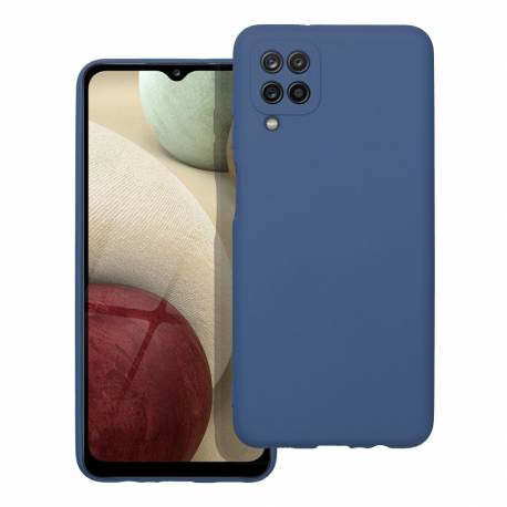 Futerał Forcell SILICONE LITE do SAMSUNG Galaxy A12 niebieski