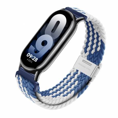 Forcell F-Design Fx5 Pasek / Opaska Do Xiaomi 8 Biało Niebieski