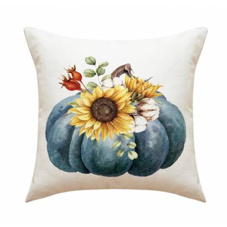 Poszewka Na Poduszkę 45X45Cm Piękny Druk Jesień Boho Pod112
