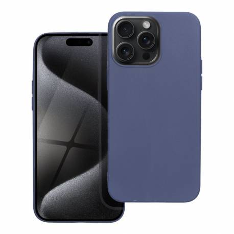 Futerał Matt Do Iphone 15 Pro Niebieski