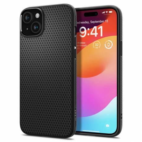 Futerał Spigen Liquid Air Do Iphone 15 Matte Black