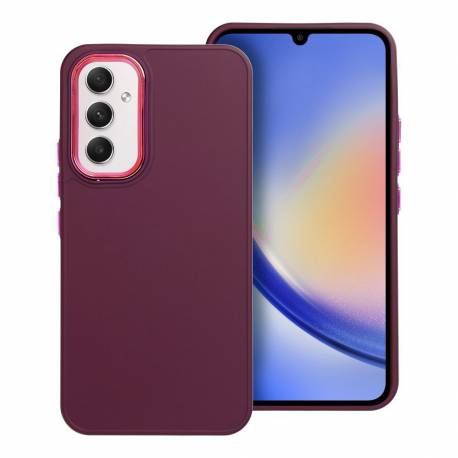 Futerał Frame Do Samsung A54 5G Fioletowy