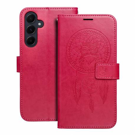 Kabura Mezzo Book Do Samsung A55 5G Łapacz Snów Magenta