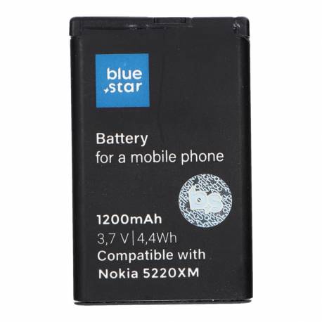 Bateria Do Nokia 5220 Xm/5630 Xm/6303/6730/3720/c3/c5-00/c6-01 1200 Mah Li-Ion Blue Star Premium