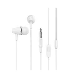 HOCO zestaw słuchawkowy / słuchawki sportowe Jack 3,5mm M34 białe