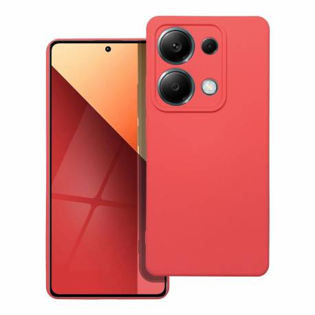 Futerał Silicone Do Xiaomi Redmi Note 13 Pro 4G Brzoskwiniowy