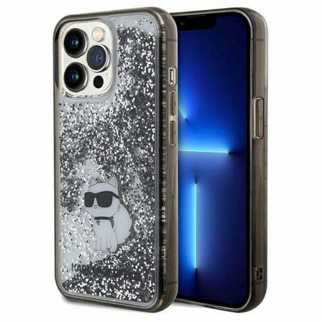 Oryginalne Etui Karl Lagerfeld Hardcase Klhcp13Llkcnsk Do Iphone 13 Pro (Liquid Glitter C / Transparent)
