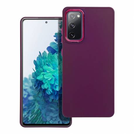 Futerał Frame Do Samsung S20 Fe / S20 Fe 5G Fioletowy