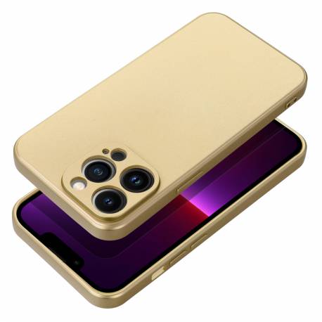 Futerał Metallic Do Iphone 14 Pro Złoty