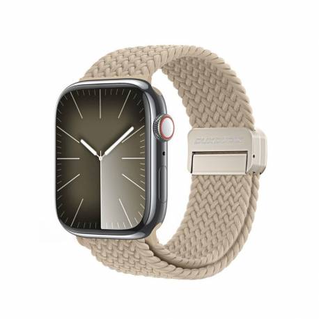 Dux Ducis Mixture Pro - Pleciona Opaska Do Apple Watch 42/44/45/49Mm Beżowa