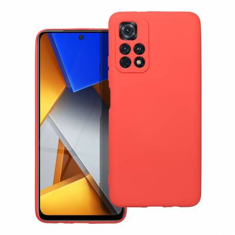 Futerał Forcell SILICONE LITE do XIAOMI POCO M4 PRO 5G różowy