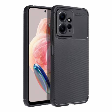 Futerał Carbon Premium Do Xiaomi Redmi Note 12 4G Czarny