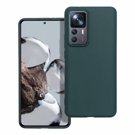 Futerał Matt Do Xiaomi 12T / 12T Pro Ciemnozielony
