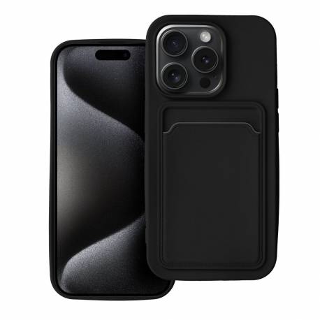 Futerał Card Case Do Iphone 15 Pro Czarny