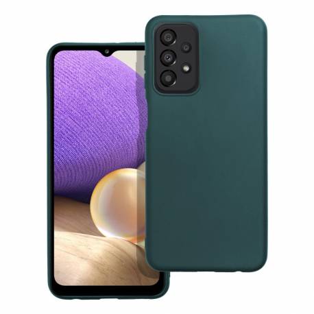 Futerał Matt Do Samsung A23 5G Ciemnozielony