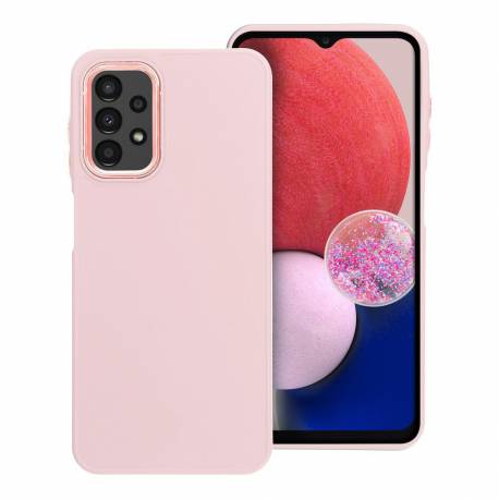 Futerał Frame Do Samsung A13 4G Pudrowy Róż
