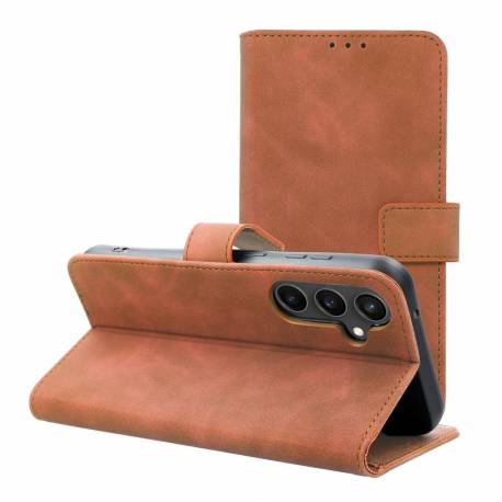 Kabura Tender Book Do Samsung S23 Fe Brązowy