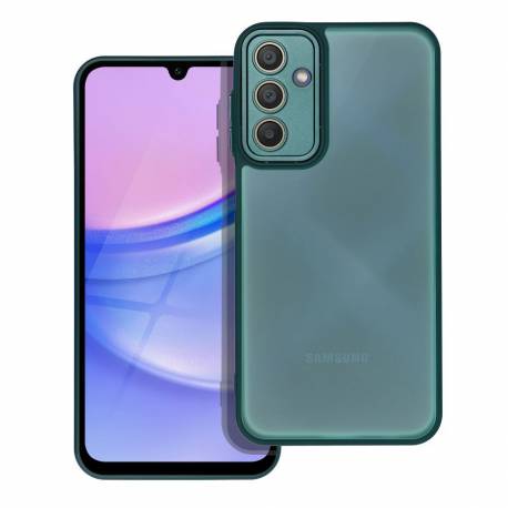 Futerał Variete Do Samsung A15 4G / A15 5G Ciemnozielony
