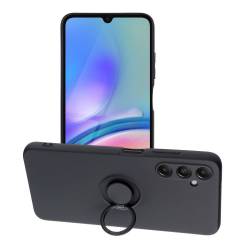 Futerał Silicone Ring Do Samsung Galaxy A05S Czarny