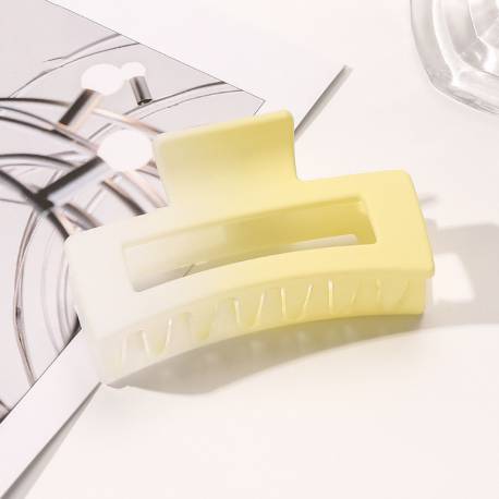 Spinka Do Włosów Klamra Xl Ombre Żółta 8,5 Cm Sp147Zo