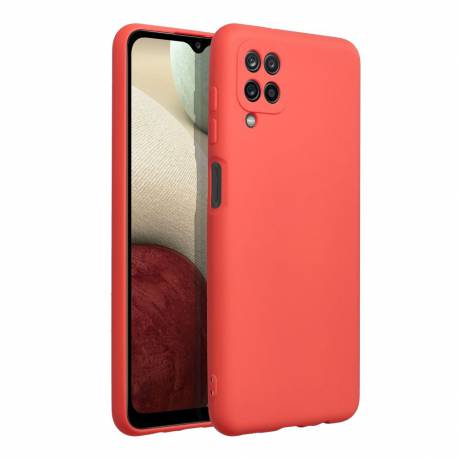 Futerał Forcell SILICONE LITE do SAMSUNG Galaxy A12 różowy