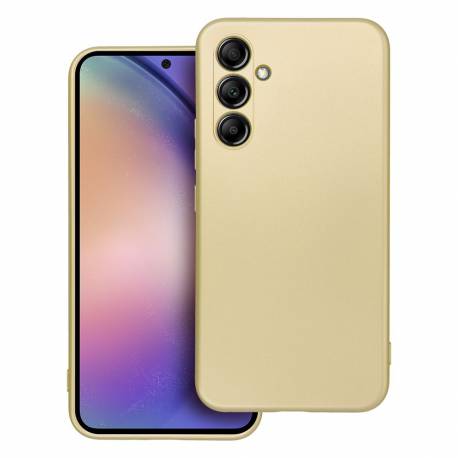 Futerał Metallic Do Samsung A54 5G Złoty