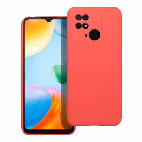 Futerał Forcell SILICONE LITE do XIAOMI Redmi 10C różowy