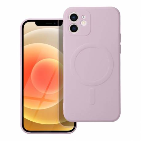 Futerał Silicone Mag Cover Kompatybilny Z Magsafe Do Iphone 12 Mini Różowy
