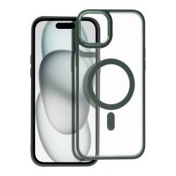 Futerał Matte Mag Cover Kompatybilny Z Magsafe Do Iphone 15 Plus Zielony