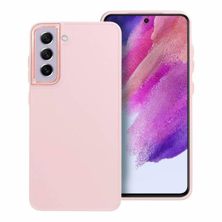 Futerał Frame Do Samsung S21 Fe Pudrowy Róż