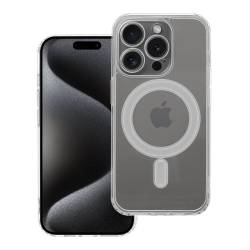 Futerał Clear Mag Cover Z Ochroną Aparatu Kompatybilny Z Magsafe Do Iphone 15 Pro